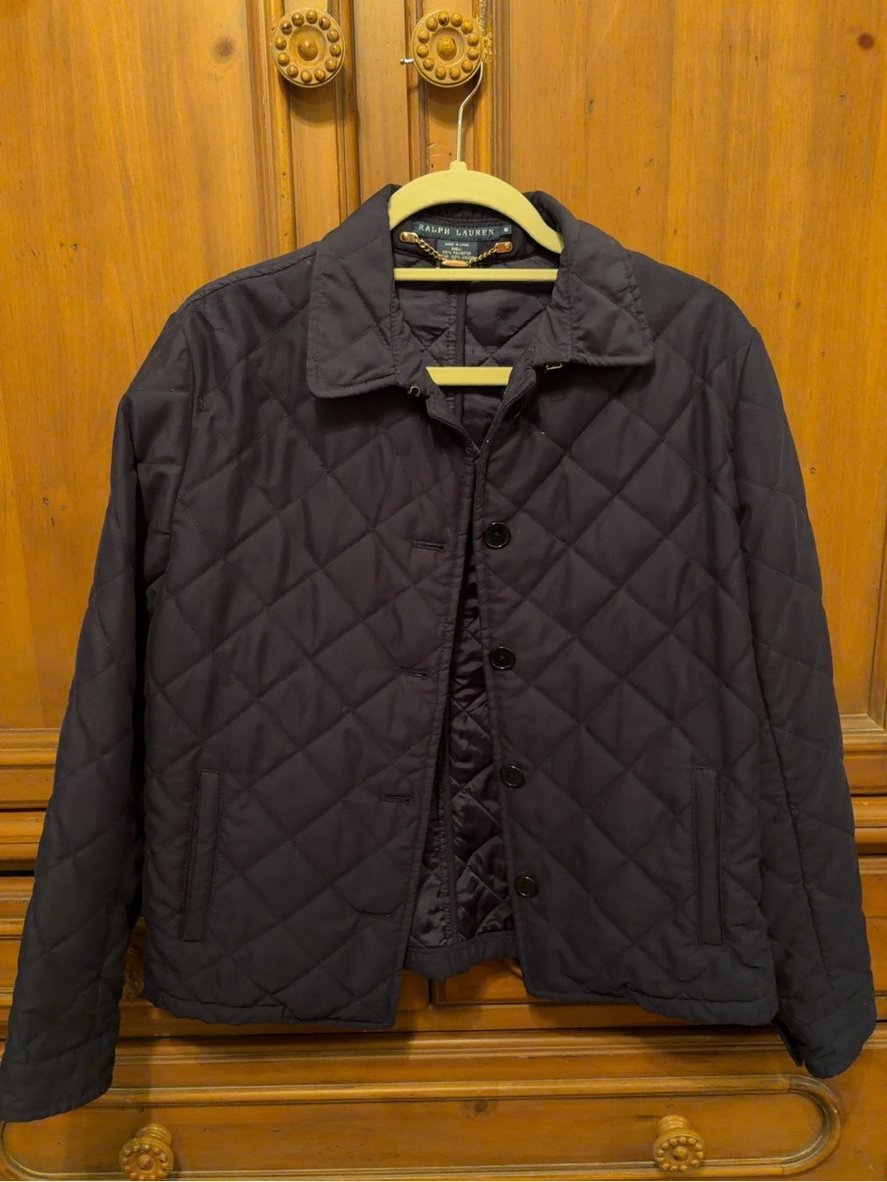 RALPH LAUREN QUILTED JACKET SIZE MEDIUM